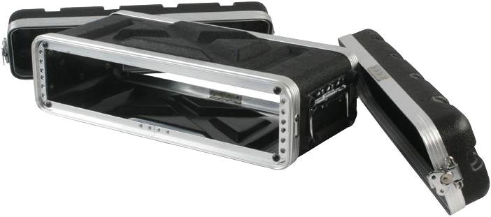 קופסת אחסון והובלה 19 אינץ' PULSE FLIGHT CASES ABS-2US